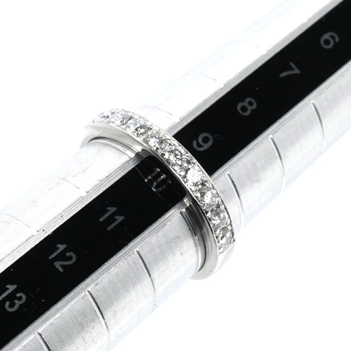 TASAKI タサキ Pt900プラチナ ハーフエタニティ リング・指輪 ダイヤモンド0.33ct 9.5号 2.8g レディース【中古】【美品】