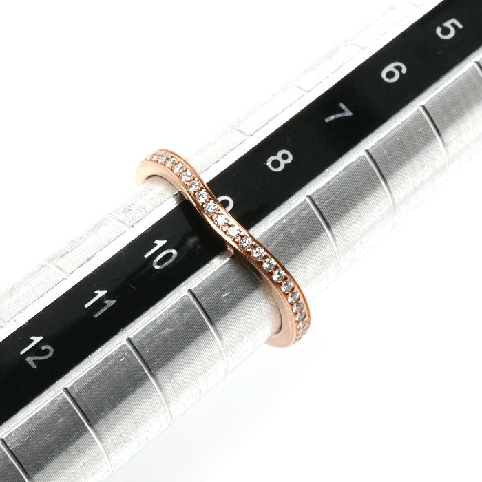CARTIER カルティエ K18PG ピンクゴールド バレリーナ リング・指輪 B4098749 ダイヤモンド 9号 49 2.1g レディース【中古】【美品】