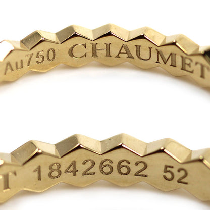 Chaumet ショーメ K18YG イエローゴールド ビー ドゥ ショーメ リング・指輪 081885 12号 52 1.9g レディース【中古】【美品】