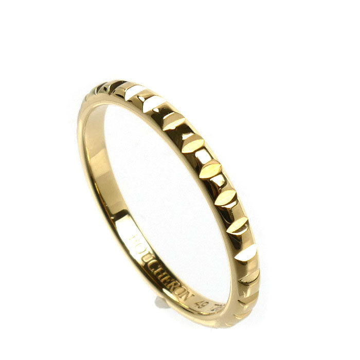Boucheron ブシュロン K18YG イエローゴールド キャトル クルドパリ スモール リング・指輪 JAL01165 9号 49 1.9g レディース【中古】【美品】