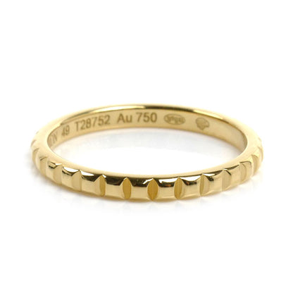 Boucheron ブシュロン K18YG イエローゴールド キャトル クルドパリ スモール リング・指輪 JAL01165 9号 49 1.9g レディース【中古】【美品】