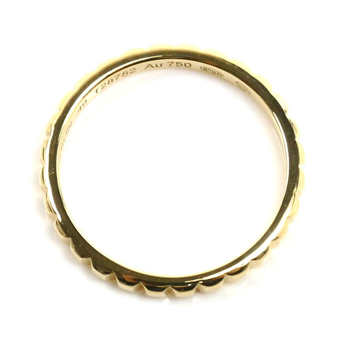 Boucheron ブシュロン K18YG イエローゴールド キャトル クルドパリ スモール リング・指輪 JAL01165 9号 49 1.9g レディース【中古】【美品】