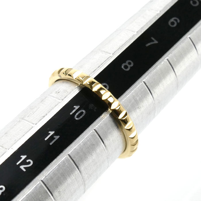 Boucheron ブシュロン K18YG イエローゴールド キャトル クルドパリ スモール リング・指輪 JAL01165 9号 49 1.9g レディース【中古】【美品】