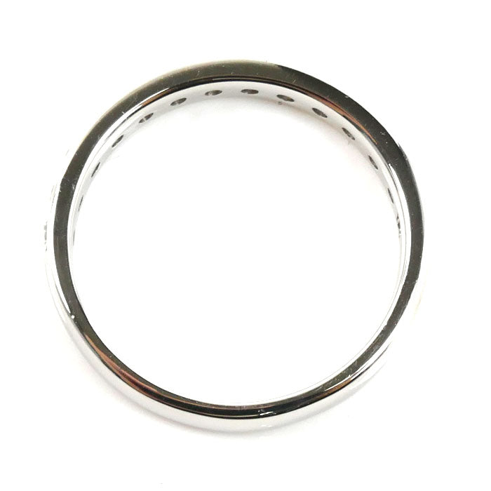 canal4℃ カナルヨンドシー Pt900プラチナ ハーフエタニティ リング・指輪 ダイヤモンド 13号 4.1g レディース【中古】【美品】