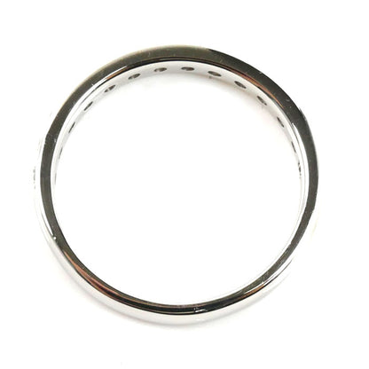 canal4℃ カナルヨンドシー Pt900プラチナ ハーフエタニティ リング・指輪 ダイヤモンド 13号 4.1g レディース【中古】【美品】