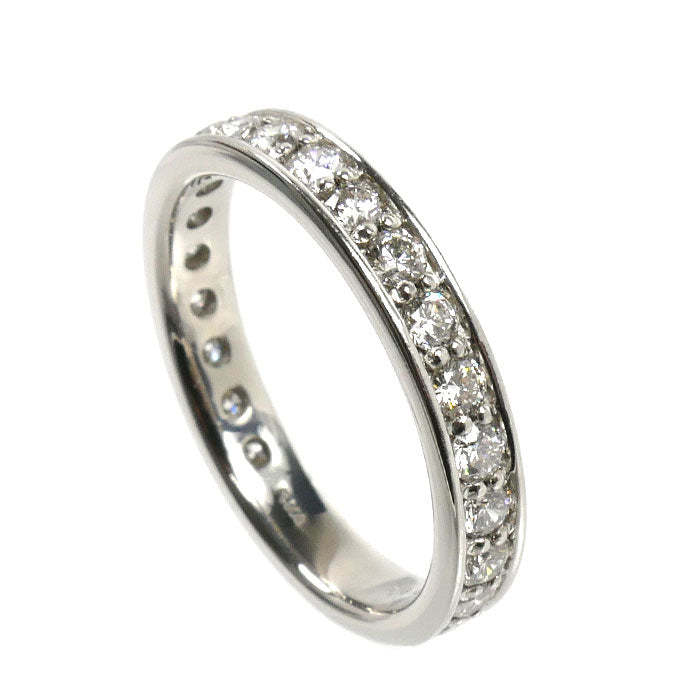 Pt900プラチナ フルエタニティ リング・指輪 ダイヤモンド1.00ct 13号 4.5g レディース【中古】