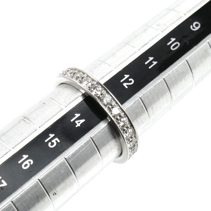 Pt900プラチナ フルエタニティ リング・指輪 ダイヤモンド1.00ct 13号 4.5g レディース【中古】