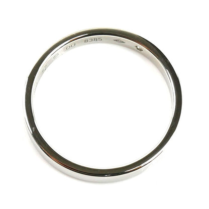 CARTIER カルティエ Pt950プラチナ C ドゥ カルティエ 1Pダイヤ リング・指輪 B4051357 ダイヤモンド 17号 57 5.3g メンズ【中古】【美品】