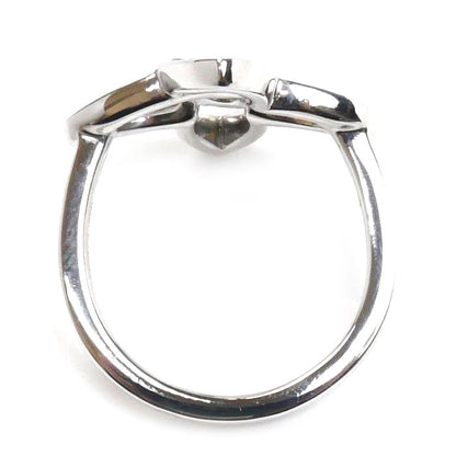 LOUIS VUITTON ルイ・ヴィトン K18WG ホワイトゴールド アルダント フルール サーンプル リング・指輪 ダイヤモンド 8号 48 4g レディース【中古】【美品】