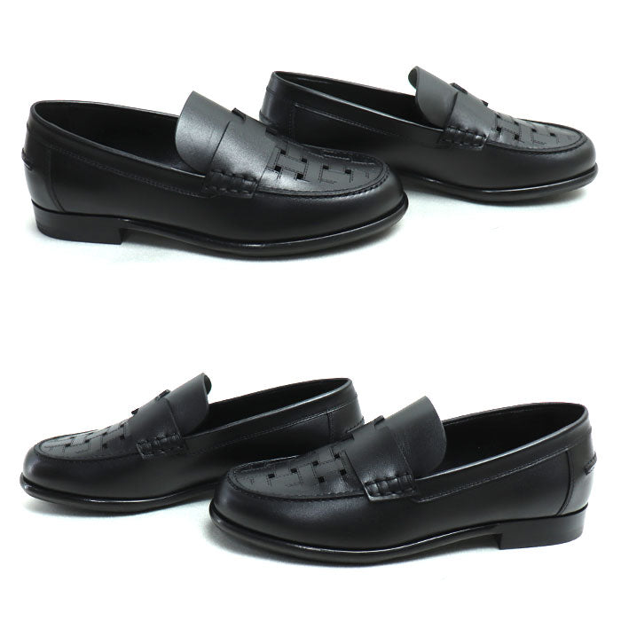 HERMES エルメス ケネディ ローファー ブラック 36 レディース【中古】【極美品】