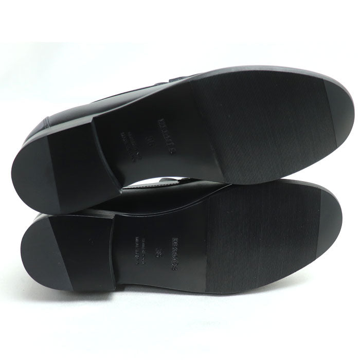 HERMES エルメス ケネディ ローファー ブラック 36 レディース【中古】【極美品】