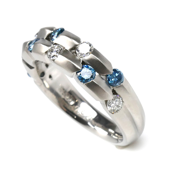 Pt900プラチナ リング・指輪 ダイヤモンド0.60ct 11号 9.4g レディース【中古】