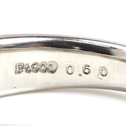 Pt900プラチナ リング・指輪 ダイヤモンド0.60ct 11号 9.4g レディース【中古】