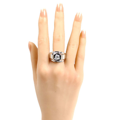 K18WG ホワイトゴールド リング・指輪 ダイヤモンド1.021ct 24号 16.9g メンズ【中古】【美品】