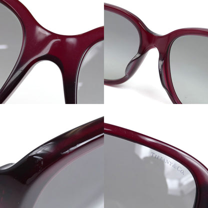 TIFFANY&Co. ティファニー サングラス ワインレッド グレーグラデーション TF4120BF 8003/3C レディース 57□17 140 2N【中古】