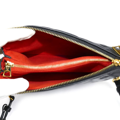 LOUIS VUITTON ルイ・ヴィトン クッサンBB 2Wayショルダーバッグ ブラック M21259 ICチップ レディース【中古】