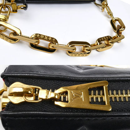 LOUIS VUITTON ルイ・ヴィトン クッサンBB 2Wayショルダーバッグ ブラック M21259 ICチップ レディース【中古】