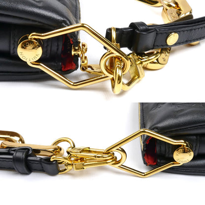 LOUIS VUITTON ルイ・ヴィトン クッサンBB 2Wayショルダーバッグ ブラック M21259 ICチップ レディース【中古】