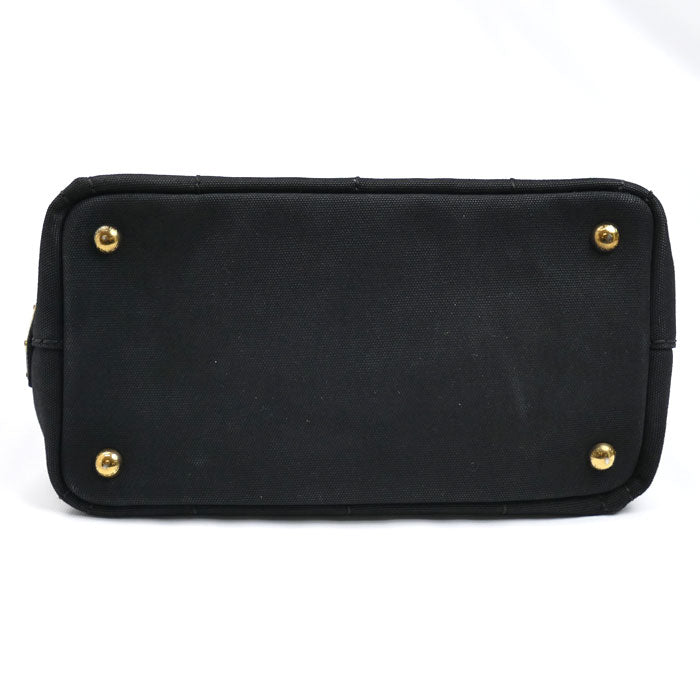 PRADA プラダ カナパ ミニ 2Wayショルダーバッグ ブラック 1BG439 レディース【中古】