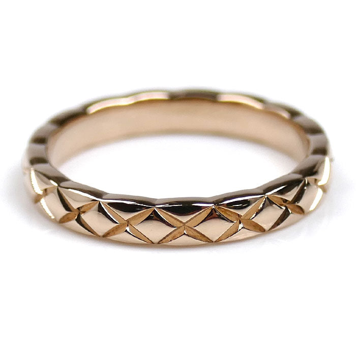 CHANEL シャネル K18PG ピンクゴールド ココクラッシュ 5P ダイヤ