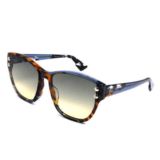 Christian Dior クリスチャンディオール Dior Addict 3F サングラス ブラウン ライトブルー JBW86 62□17 145 メンズ【中古】