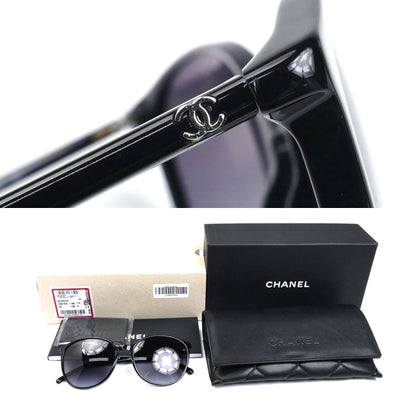 CHANEL シャネル サングラス ブラック CH5278 ｃ501/S6 55□17 140 レディース【中古】