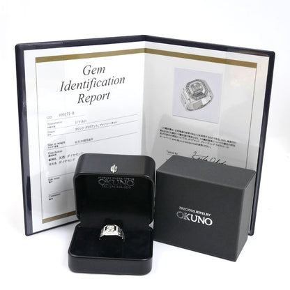 Pt950プラチナ リング・指輪 ダイヤモンド0.71ct 22号 16.7g メンズ【中古】