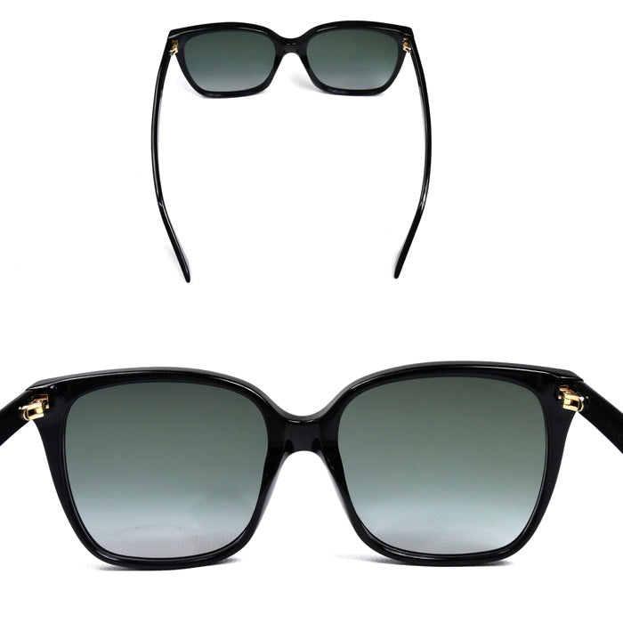 GUCCI グッチ Bee ビー サングラス ブラック GG0022S 001 57□18-140 ユニセックス【中古】