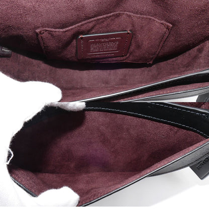 COACH コーチ シグネチャー エレン クロスボディ ショルダーバッグ ブラウン×ブラック C1430 IMAA8 レディース【中古】