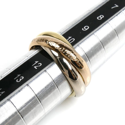CARTIER カルティエ K18YG/PG/WG les must de Cartier トリニティ リング・指輪 10.5号 51 7.8g レディース【中古】【美品】