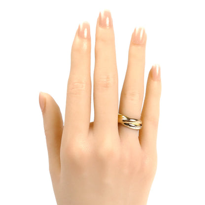 CARTIER カルティエ K18YG/PG/WG les must de Cartier トリニティ リング・指輪 10.5号 51 7.8g レディース【中古】【美品】