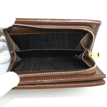 GUCCI グッチ ホースビット 1955 コンパクトウォレット 二つ折り財布 ブラウン 726846 92TCG 8563 レディース【中古】【美品】
