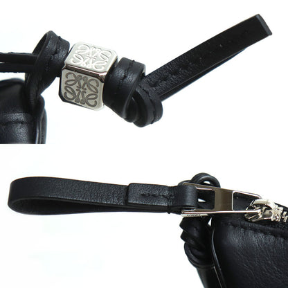 LOEWE ロエベ ハンモック ホーボーバッグ ミニ ショルダーバッグ ブラック A538G13X01 レディース【中古】【美品】