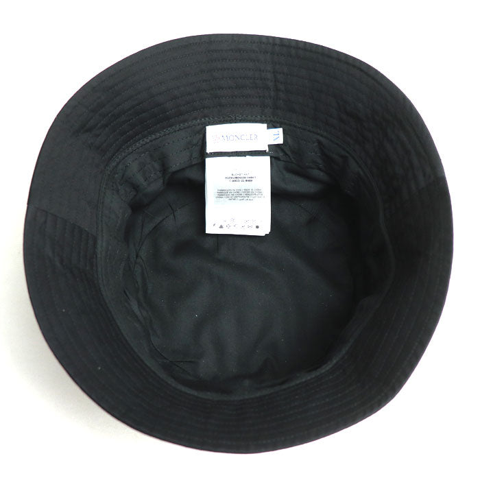 MONCLER モンクレール バケットハット ハット ブラック H10913B00030 04863 XL ユニセックス【中古】【美品】