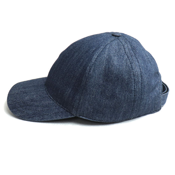 PRADA プラダ デニム ベースボールキャップ キャップ 1HC274 AJ6 F0008 M ユニセックス【中古】【美品】