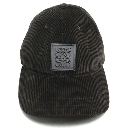 LOEWE ロエベ アナグラム パッチキャップ キャップ ダークブラウン K820358X22 
ONE SIZE コーデュロイ ユニセックス【中古】