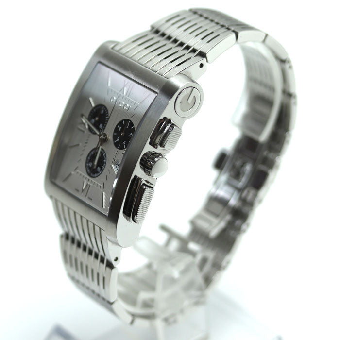 GUCCI グッチ Gメトロ クロノグラフ 腕時計 電池式 YA086319/8600M メンズ【中古】