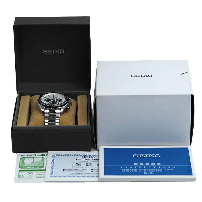 SEIKO セイコー セイコーセレクション 腕時計 ソーラー SBPY165/V175-0FA0 メンズ【中古】【美品】
