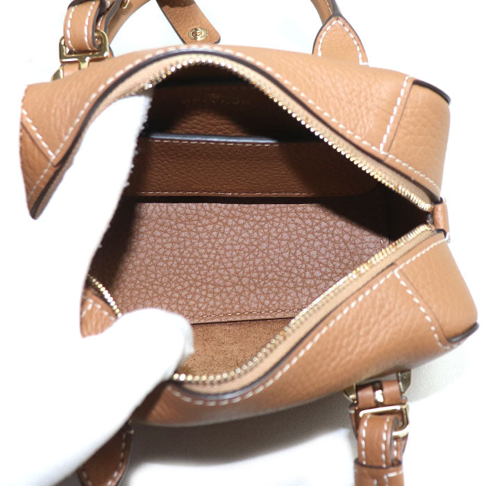 DELVAUX クールボックス ナノ 2Wayショルダーバッグ Vegetal - Ivory AA0669AQY0ADNDO レディース【中古】【美品】