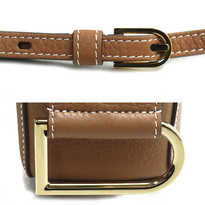 DELVAUX クールボックス ナノ 2Wayショルダーバッグ Vegetal - Ivory AA0669AQY0ADNDO レディース【中古】【美品】