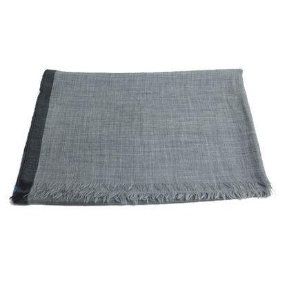 HERMES エルメス ストール グレー レディース【中古】