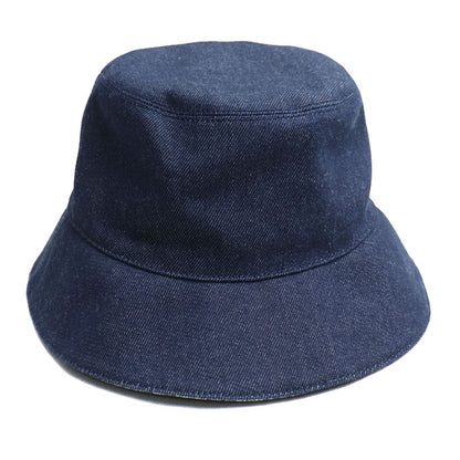 GUCCI グッチ レーザー デニム バケットハット ハット ブルー 803042 L メンズ レディース ユニセックス【中古】【極美品】