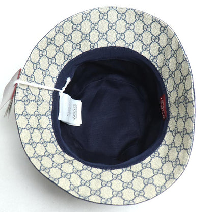 GUCCI グッチ レーザー デニム バケットハット ハット ブルー 803042 L メンズ レディース ユニセックス【中古】【極美品】