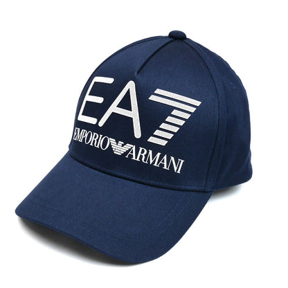 Emporio Armani エンポリオ・アルマーニ EA7 ベースボールキャップ キャップ ネイビー 275916 1P104 00035 メンズ【中古】【美品】