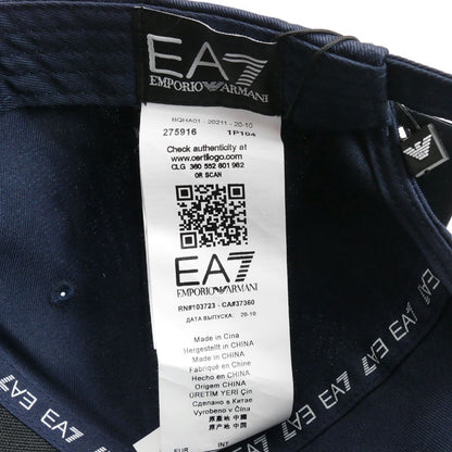 Emporio Armani エンポリオ・アルマーニ EA7 ベースボールキャップ キャップ ネイビー 275916 1P104 00035 メンズ【中古】【美品】