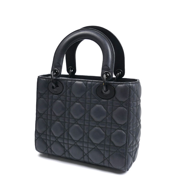 Dior ディオール マイレディディオール マッドブラック 2Wayショルダーバッグ ブラック M0505SL01 レディース【中古】