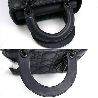 Dior ディオール マイレディディオール マッドブラック 2Wayショルダーバッグ ブラック M0505SL01 レディース【中古】