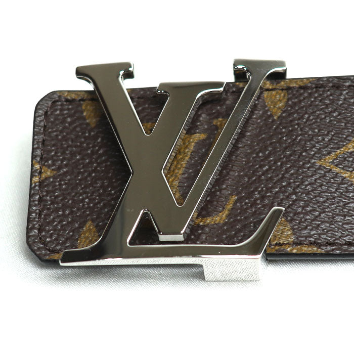 LOUIS VUITTON ルイ・ヴィトン サンチュール LV イニシャル ベルト モノグラム ブラウン M9821 CA4121 メンズ 110/44【中古】【美品】