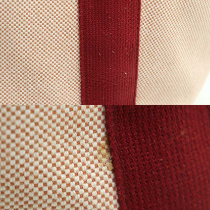 HERMES エルメス カブリオル マザーズバッグ トートバッグ レッド レディース【中古】