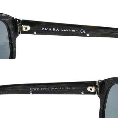 PRADA プラダ サングラス ブラック SPR021 レディース 66□15 8AW-1A1 125 3N【中古】